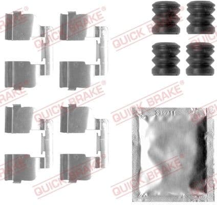 Accessory Kit, disc brake pad 109-1835 - image 2