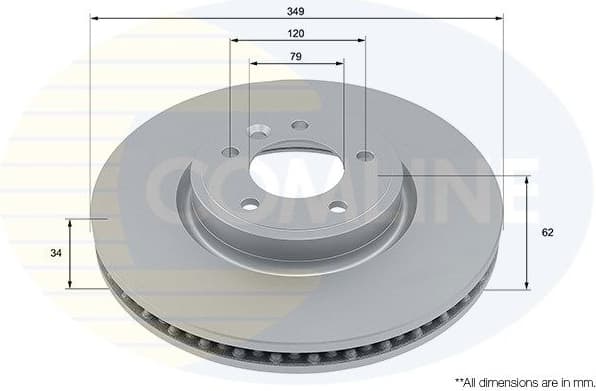 Brake Disc COATED ADC5046V