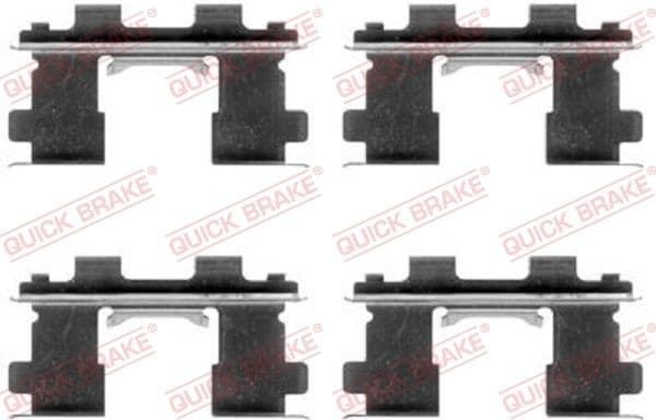 Accessory Kit, disc brake pad 109-1253 - image 2