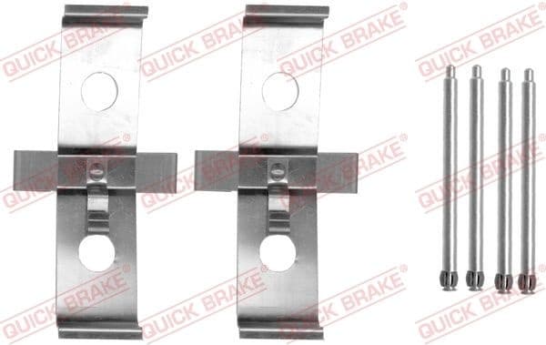 Brake pads accessory kit 109-1674 - image 2