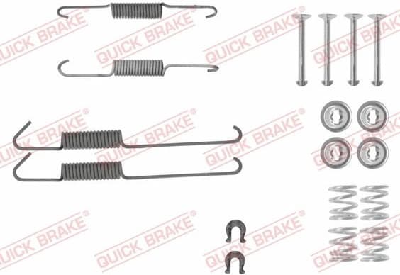 Brake shoes accessory kit 105-0002 - image 2