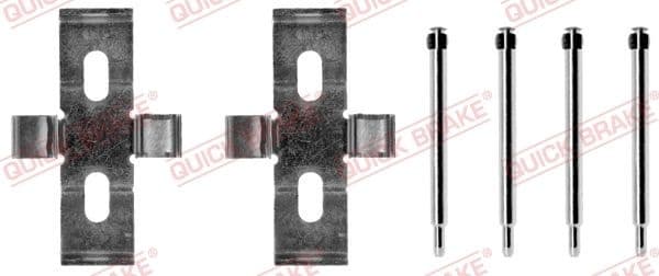 Accessory Kit, disc brake pad 109-1009 - image 2