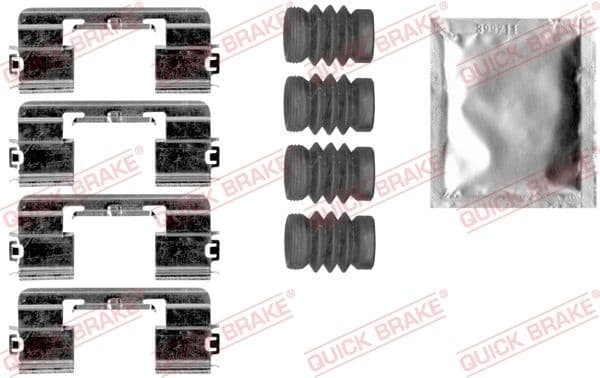 Accessory Kit, disc brake pad 109-1875 - image 2