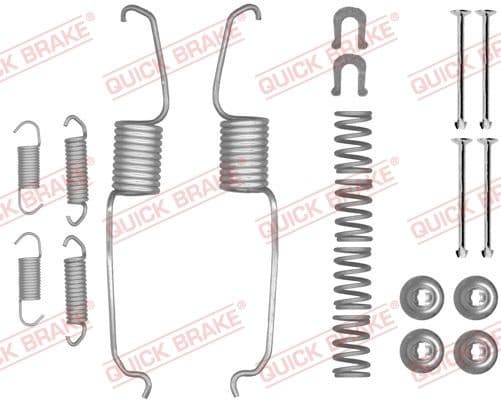 Brake shoes accessory kit 105-0853 - image 2