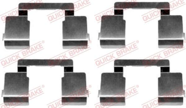 Accessory Kit, disc brake pad 109-1609 - image 2