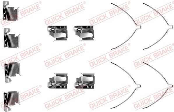 Accessory Kit, disc brake pad 109-1269 - image 2