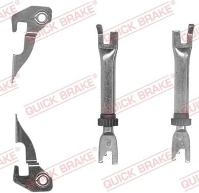 Adjuster Set, drum brake 107 53 001