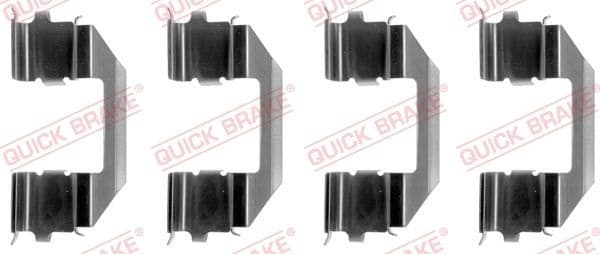 Accessory Kit, disc brake pad 109-1258 - image 2