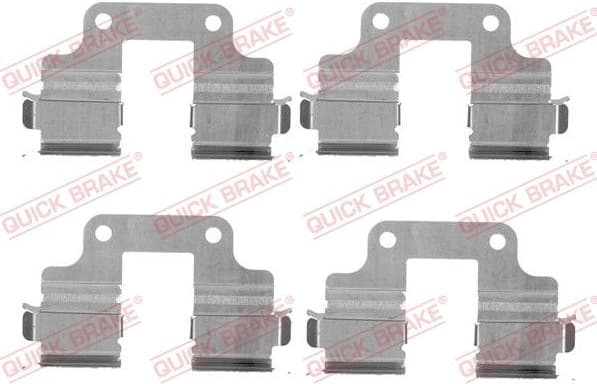 Accessory Kit, disc brake pad 109-1739 - image 2