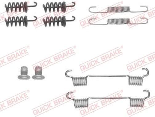 Brake shoes accessory kit 105-0874 - image 2