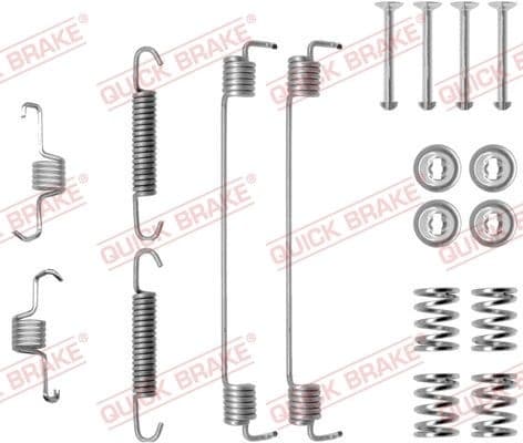Brake shoes accessory kit 105-0819 - image 2