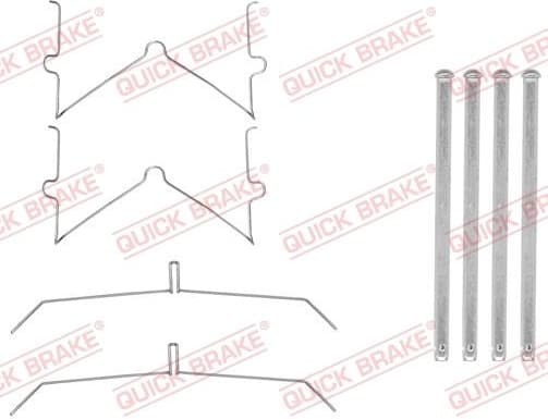 Brake pads accessory kit 109-0003 - image 2