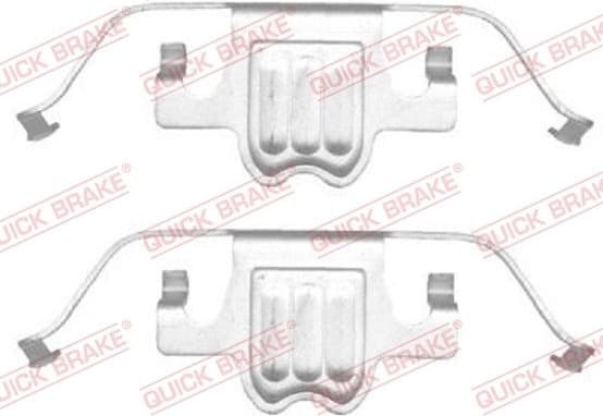 Accessory Kit, disc brake pad 109-1695 - image 2