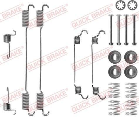 Brake shoes accessory kit 105-0740 - image 2