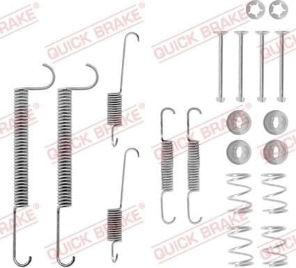 Accessory Kit, brake shoes 105-0630 - image 2