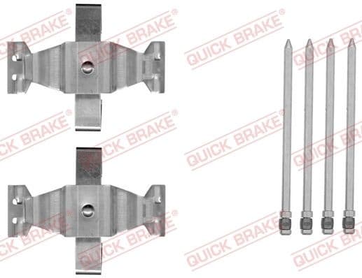 Brake pads accessory kit 109-1804 - image 2