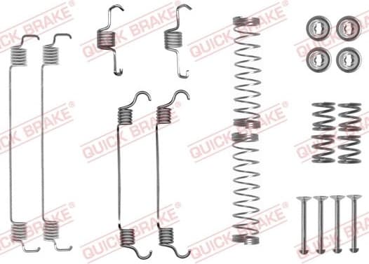 Brake shoes accessory kit 105-0835 - image 3