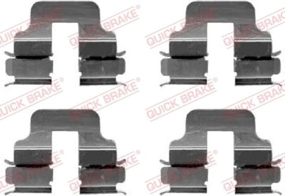 Accessory Kit, disc brake pad 109-1247 - image 2