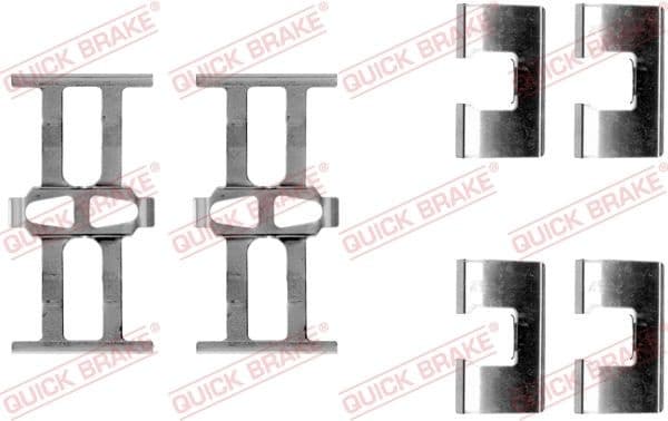 Brake pads accessory kit 109-1118 - image 2