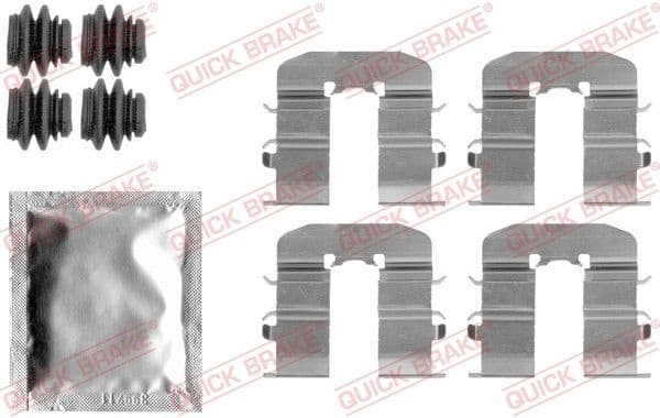 Accessory Kit, disc brake pad 109-1814 - image 2