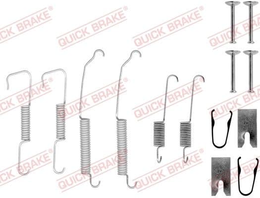 Brake shoes accessory kit 105-0773 - image 3