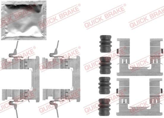 Accessory Kit, disc brake pad 109-1853 - image 2