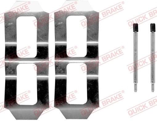 Brake pads accessory kit 109-0987 - image 2