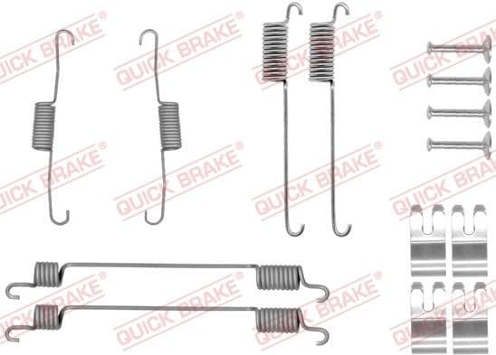 Brake shoes accessory kit 105-0030 - image 2
