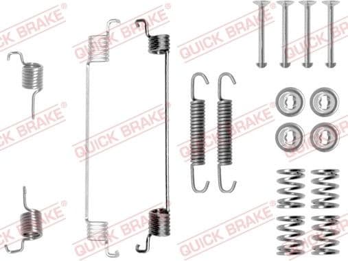 Brake shoes accessory kit 105-0672 - image 2