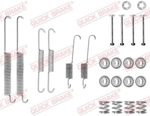 Brake shoes accessory kit 105-0678 - image 2