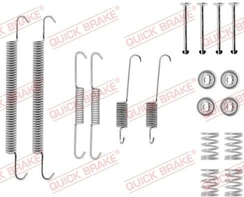 Brake shoes accessory kit 105-0757 - image 2