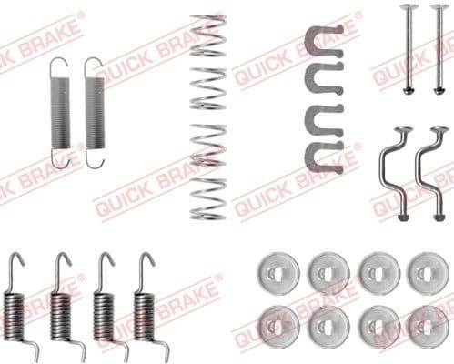 Brake shoes accessory kit 105-0810 - image 2