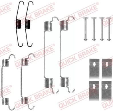 Brake shoes accessory kit 105-0833 - image 2