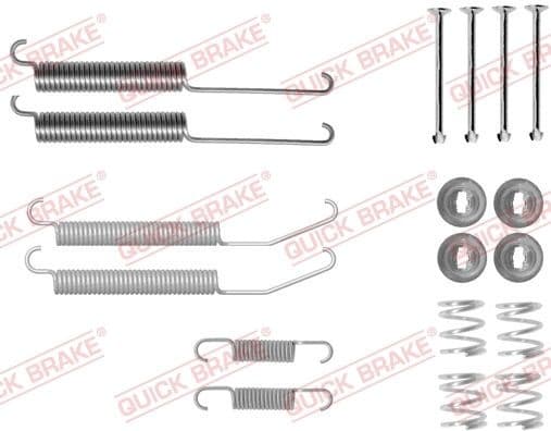 Brake shoes accessory kit 105-0845 - image 3