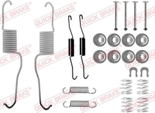 Brake shoes accessory kit 105-0886 - image 2