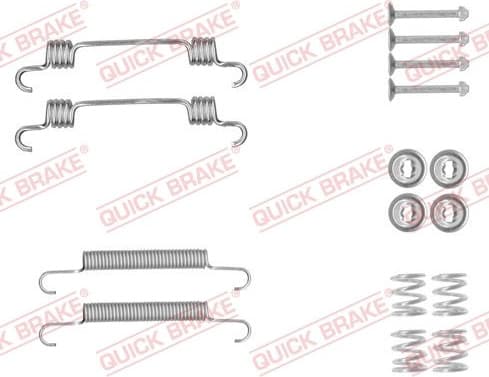 Brake shoes accessory kit 105-0887 - image 2