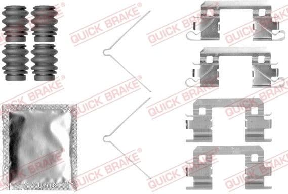 Accessory Kit, disc brake pad 109-1811 - image 2