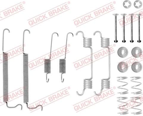 Accessory Kit, brake shoes 105-0849 - image 2