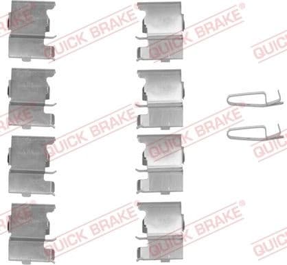 Accessory Kit, disc brake pad 109-1775 - image 2