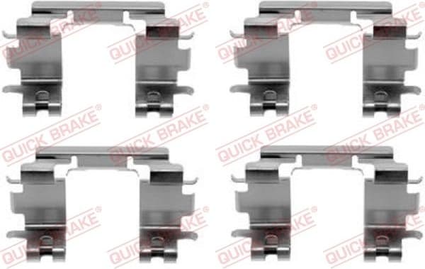 Accessory Kit, disc brake pad 109-1670 - image 2