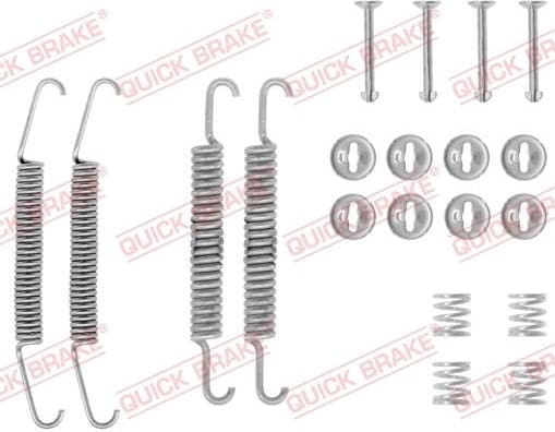 Accessory Kit, brake shoes 105-0548 - image 2