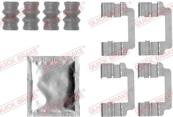 Brake pads accessory kit 109-1830 - image 2