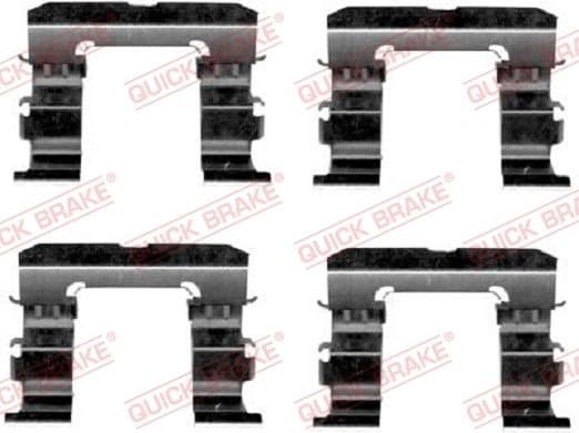 Accessory Kit, disc brake pad 109-1632 - image 2