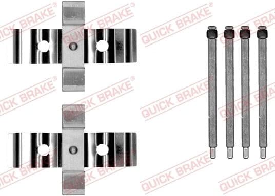 Accessory Kit, disc brake pad 109-0054 - image 2