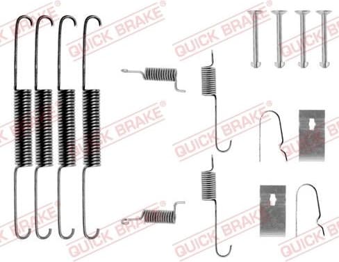Accessory Kit, brake shoes 105-0664 - image 2