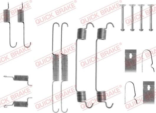 Accessory Kit, brake shoes 1050675 - image 2