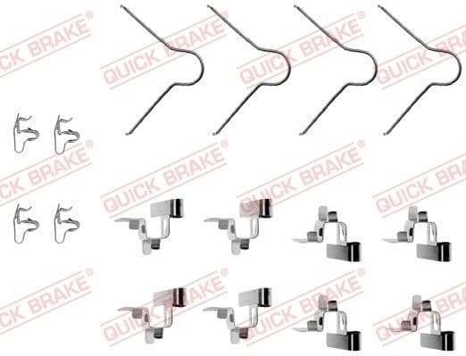 Accessory Kit, disc brake pad 109-1030 - image 2