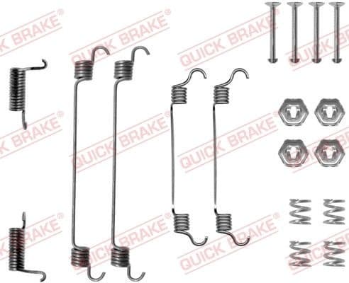 Brake shoes accessory kit 1050737 - image 2