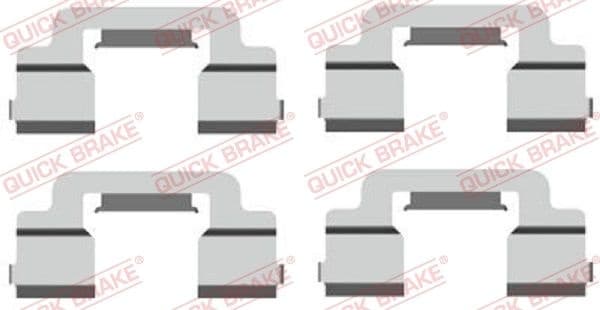 Accessory Kit, disc brake pad 109-1703 - image 2