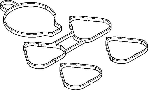 Gasket Set, intake manifold 375.140 - image 3